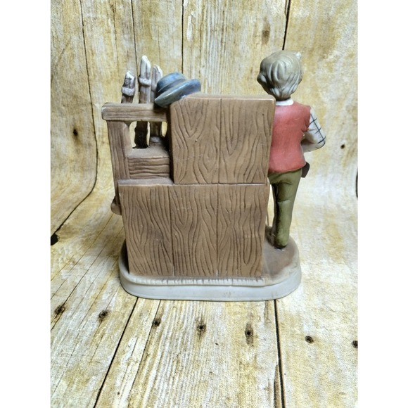 Vtg Hunter Dog & Guns Figurine Old Man Shot Guns Hand Guns Holster (su1) - Picture 7 of 9